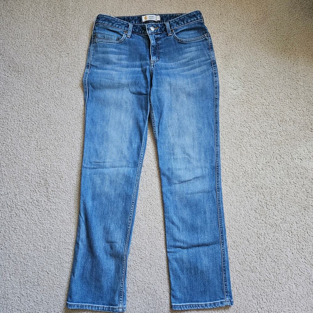 Carhartt Original Fit Straight Leg Jeans 8R